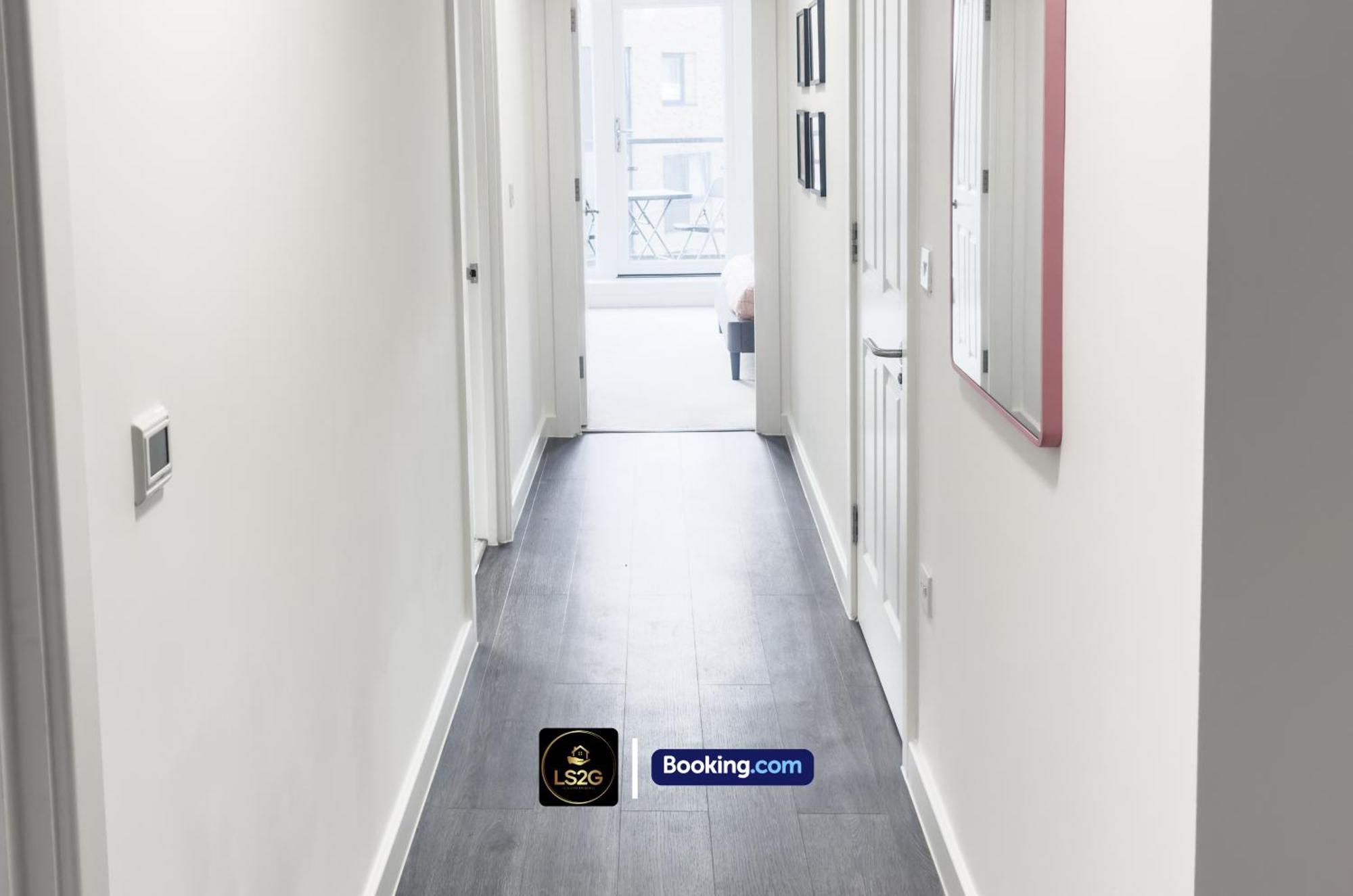 Stylish 2 Bedroom By Ls2g Short Lets & Serviced Greater With Free Parking * Londres