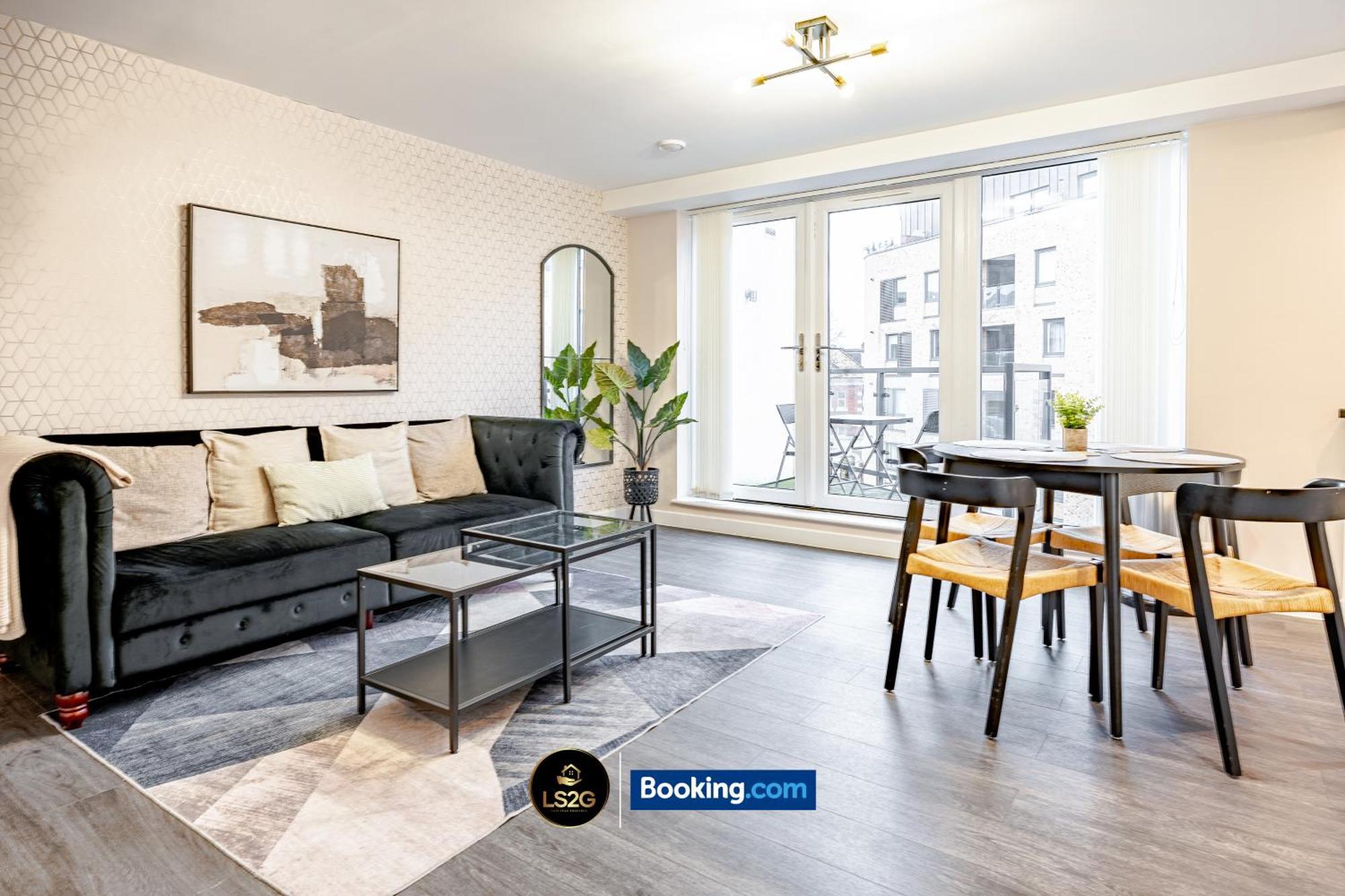 Appartement Stylish 2 Bedroom By Ls2g Short Lets & Serviced Greater With Free Parking Londres