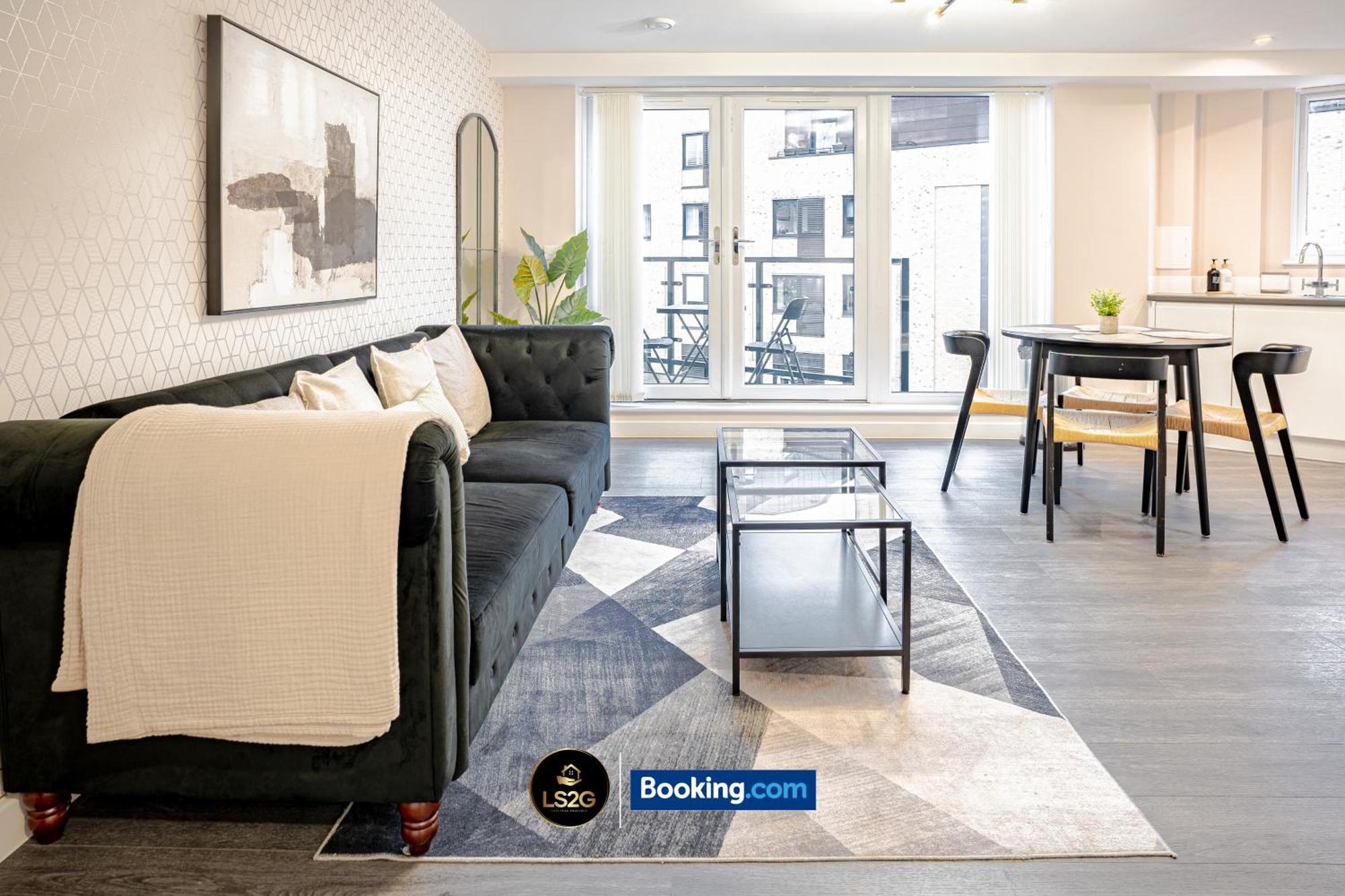 Stylish 2 Bedroom By Ls2g Short Lets & Serviced Greater With Free Parking * Londres