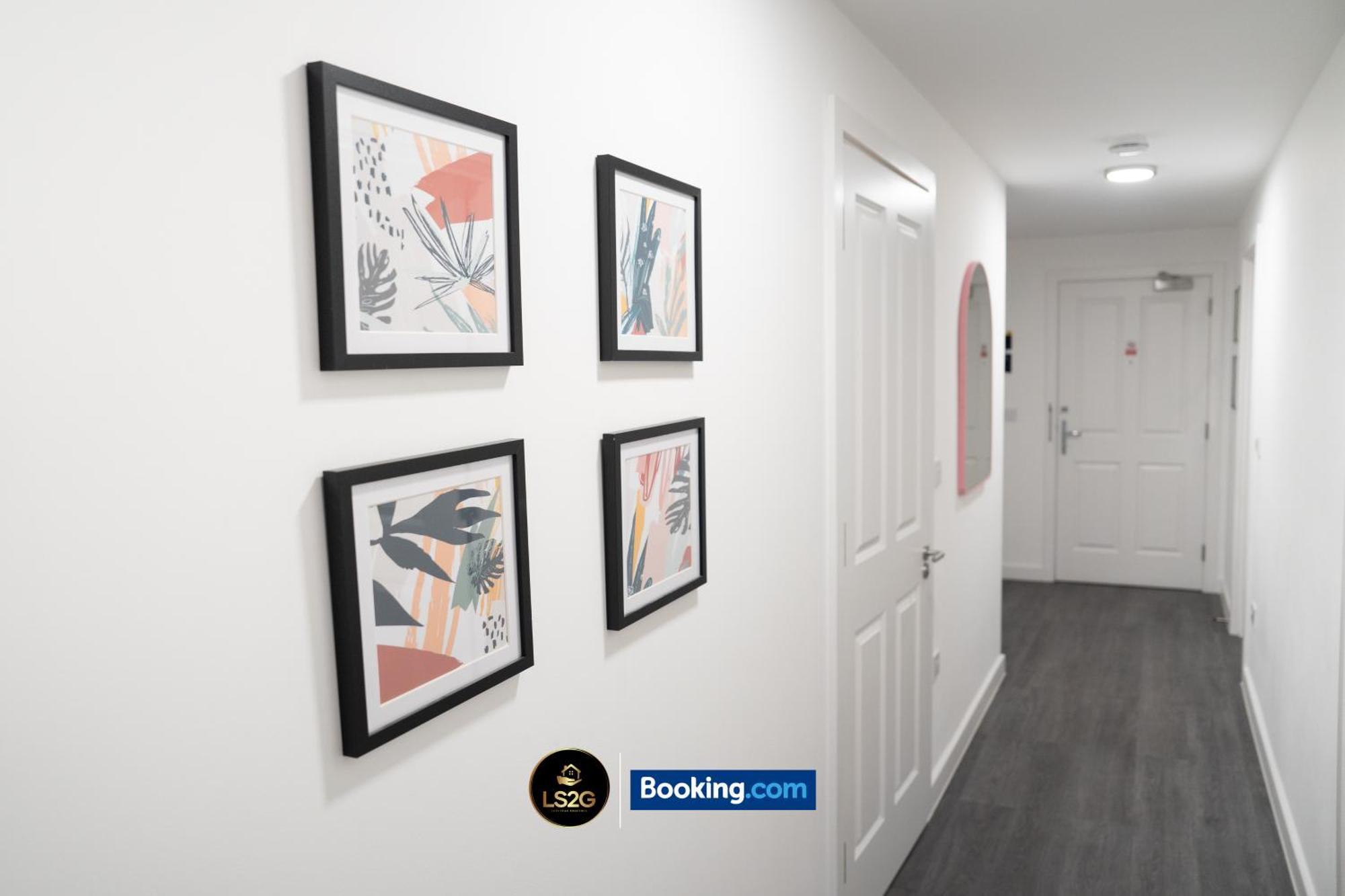 Appartement Stylish 2 Bedroom By Ls2g Short Lets & Serviced Greater With Free Parking Londres